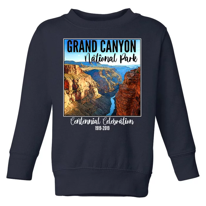 Grand Canyon National Parks Centennial Celebration Toddler Sweatshirt