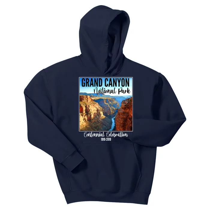 Grand Canyon National Parks Centennial Celebration Kids Hoodie