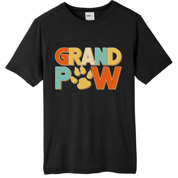 Grand Paw Funny Dog Grandpa ChromaSoft Performance T-Shirt