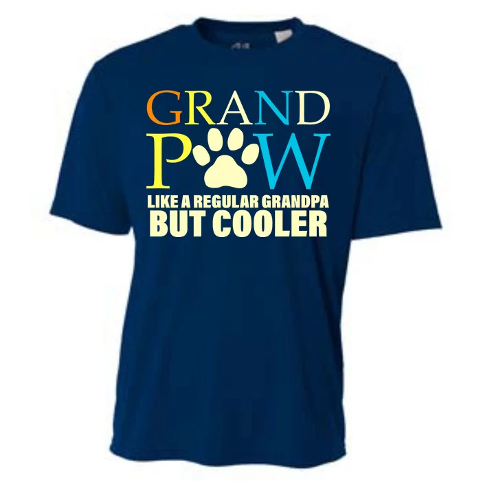 Grand Paw Like A Regular Grandpa But Cooler Cooling Performance Crew T-Shirt