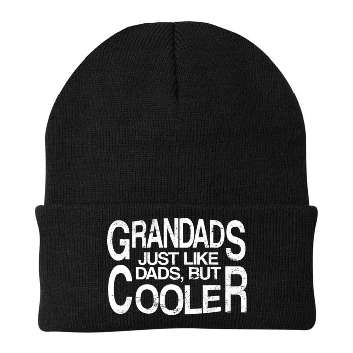 Grandads Just like Dad But Cooler Knit Cap Winter Beanie