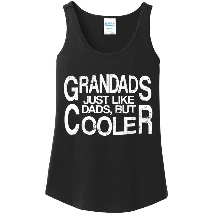 Grandads Just like Dad But Cooler Ladies Essential Tank