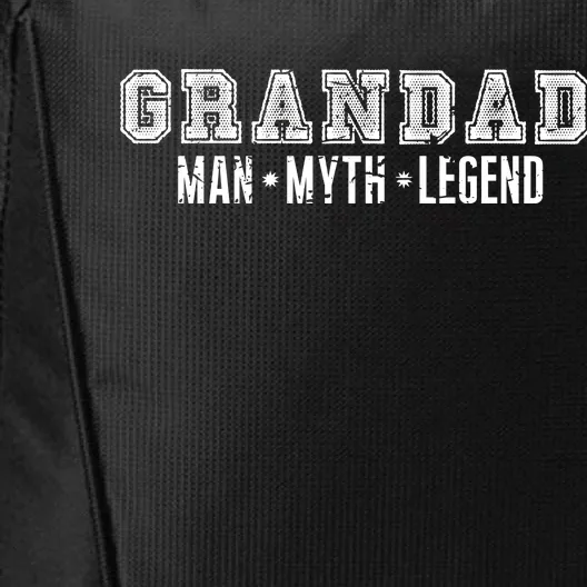 Granddad Man Myth Legend City Backpack