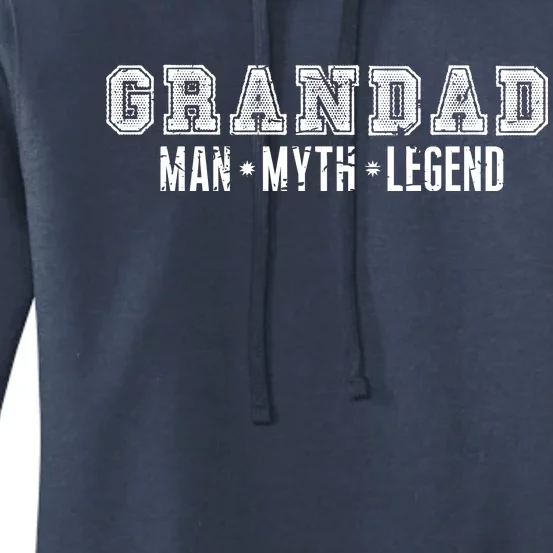 Granddad Man Myth Legend Women's Pullover Hoodie