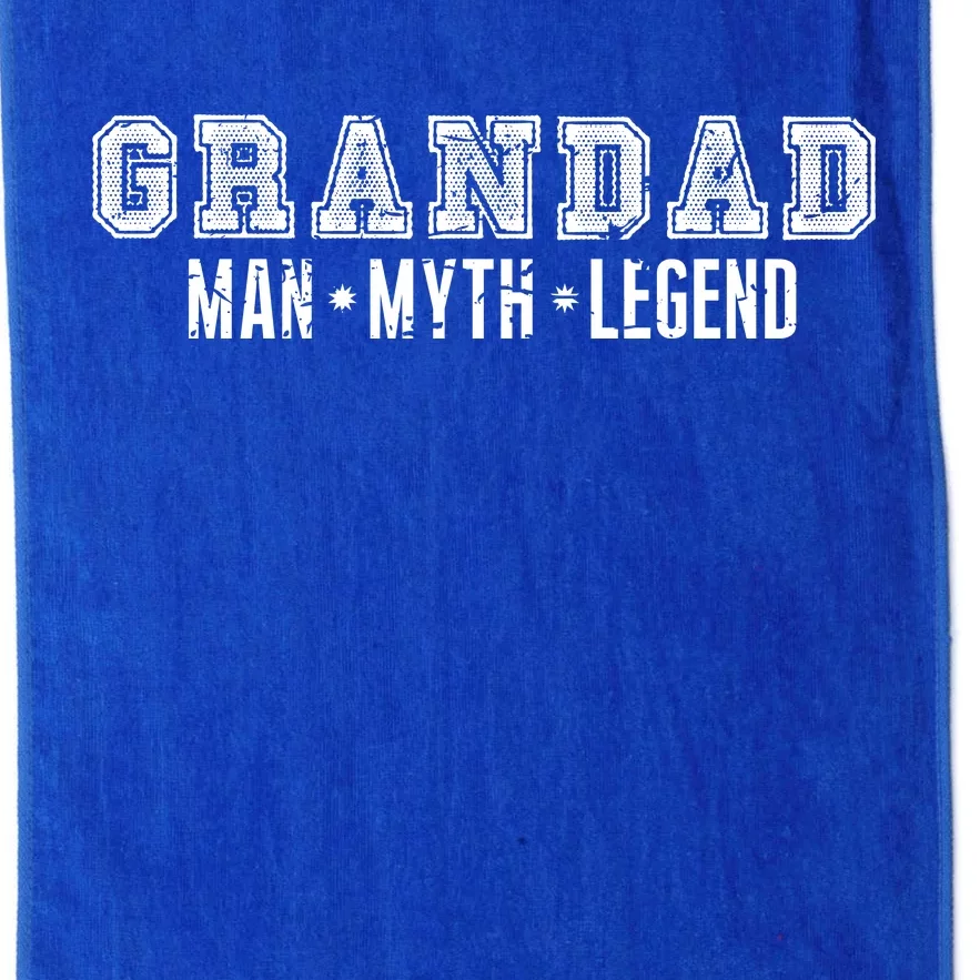 Granddad Man Myth Legend Platinum Collection Golf Towel