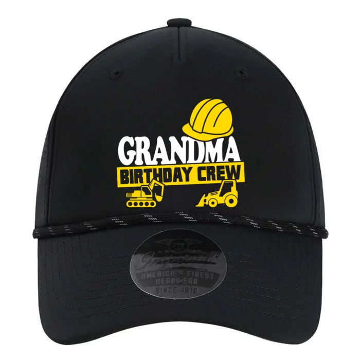 Grandma Birthday Crew Construction Party Performance The Dyno Cap