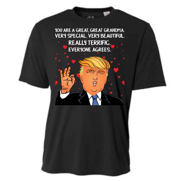 Grandma For Donald Trump Cooling Performance Crew T-Shirt