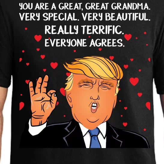 Grandma For Donald Trump Pajama Set