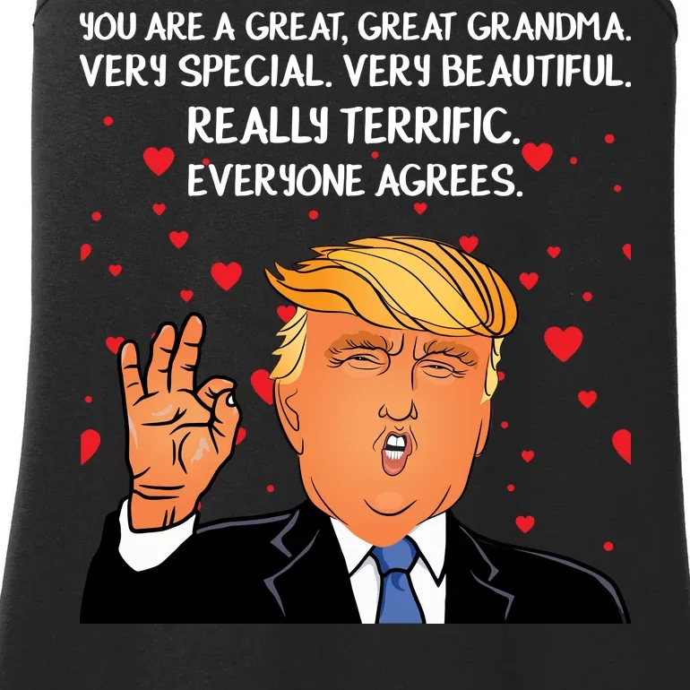 Grandma For Donald Trump Ladies Essential Tank