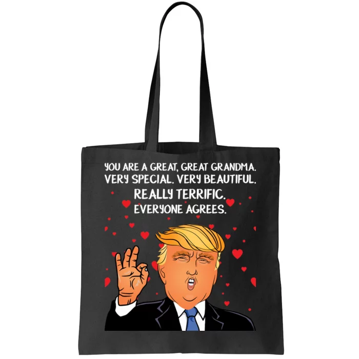 Grandma For Donald Trump Tote Bag