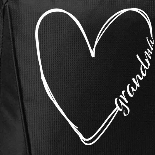 Grandma Heart Symbol City Backpack