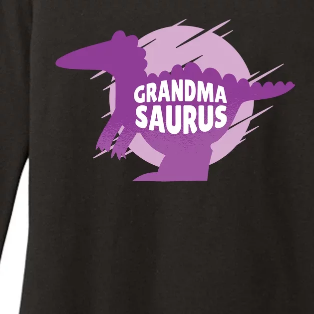 Grandma Saurus Womens CVC Long Sleeve Shirt