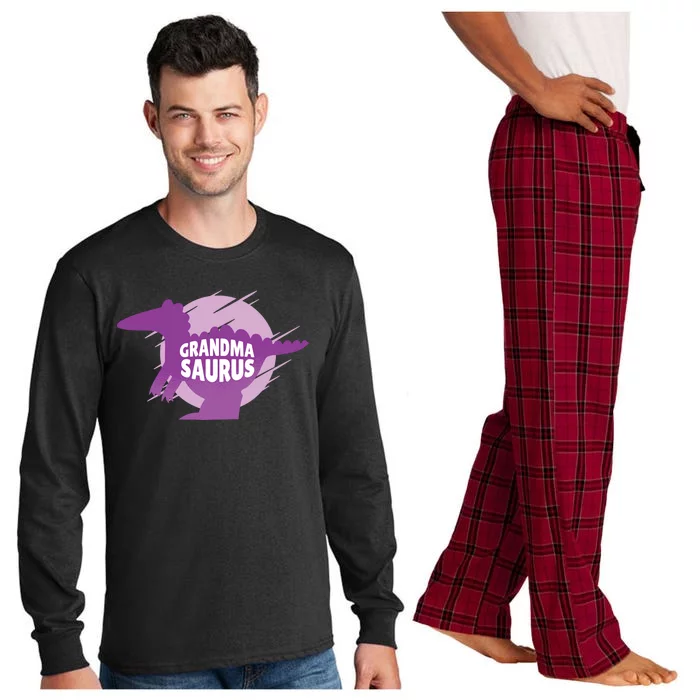 Grandma Saurus Long Sleeve Pajama Set