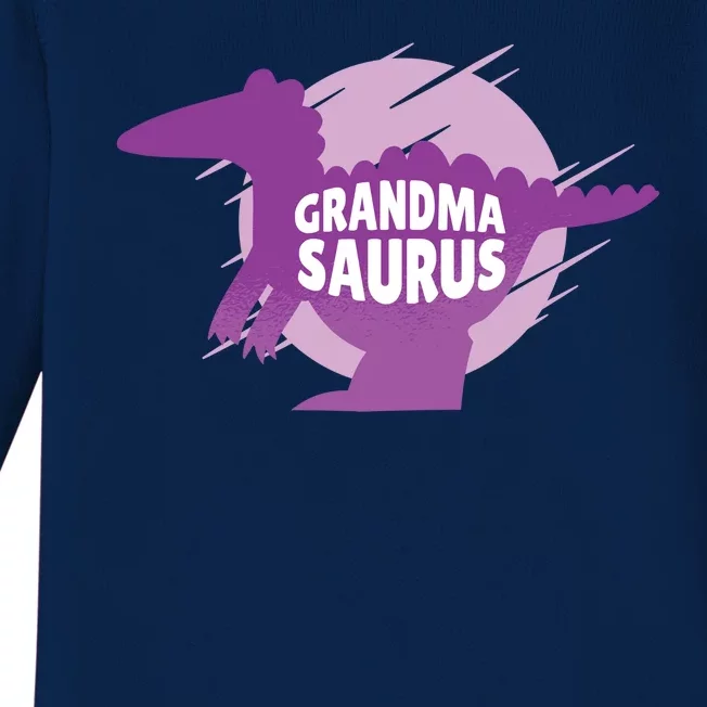 Grandma Saurus Baby Long Sleeve Bodysuit