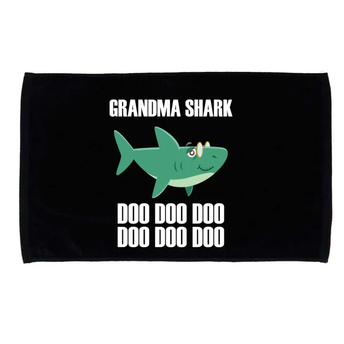 Grandma Shark Doo Microfiber Hand Towel