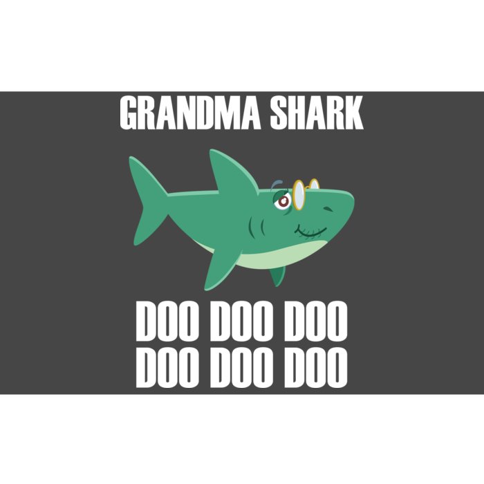 Grandma Shark Doo Bumper Sticker