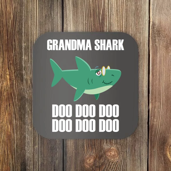 Grandma Shark Doo Coaster