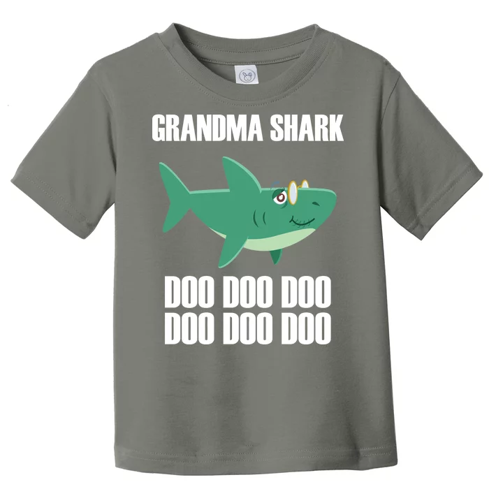 Grandma Shark Doo Toddler T-Shirt