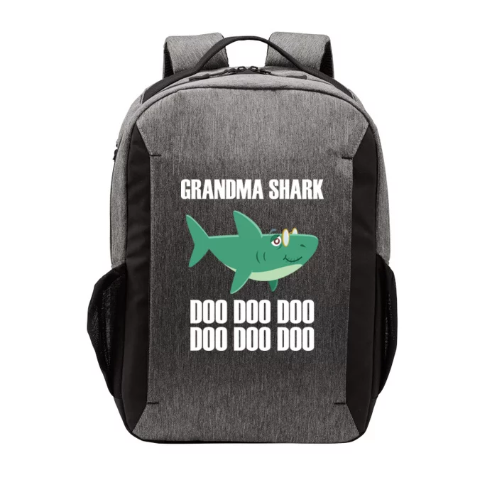 Grandma Shark Doo Vector Backpack