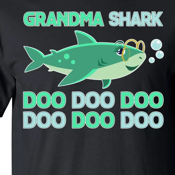 Grandma Shark Doo Doo Doo Tall T-Shirt