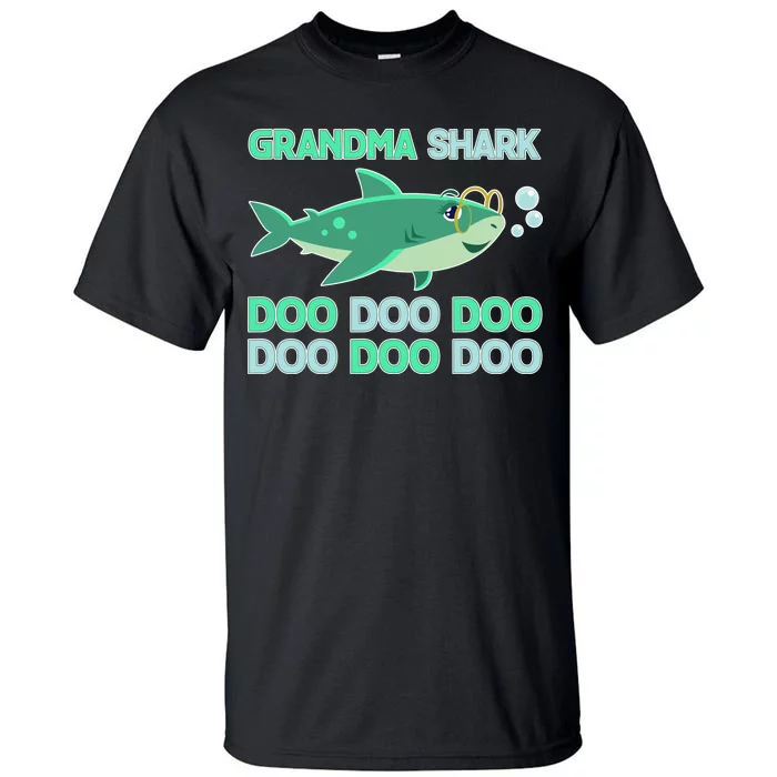 Grandma Shark Doo Doo Doo Tall T-Shirt