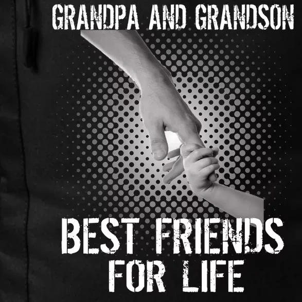 Grandpa And Grandson Best Friends For Life Daily Commute Backpack