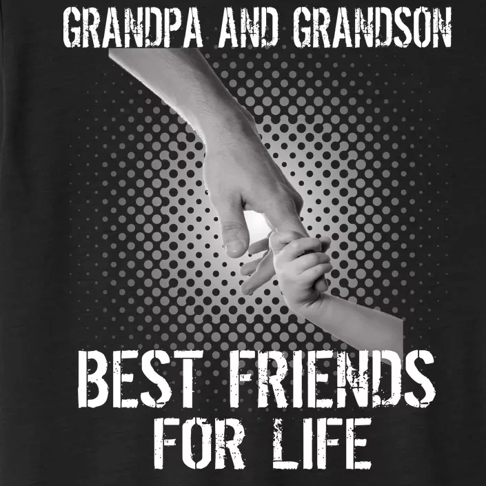 Grandpa And Grandson Best Friends For Life ChromaSoft Performance T-Shirt