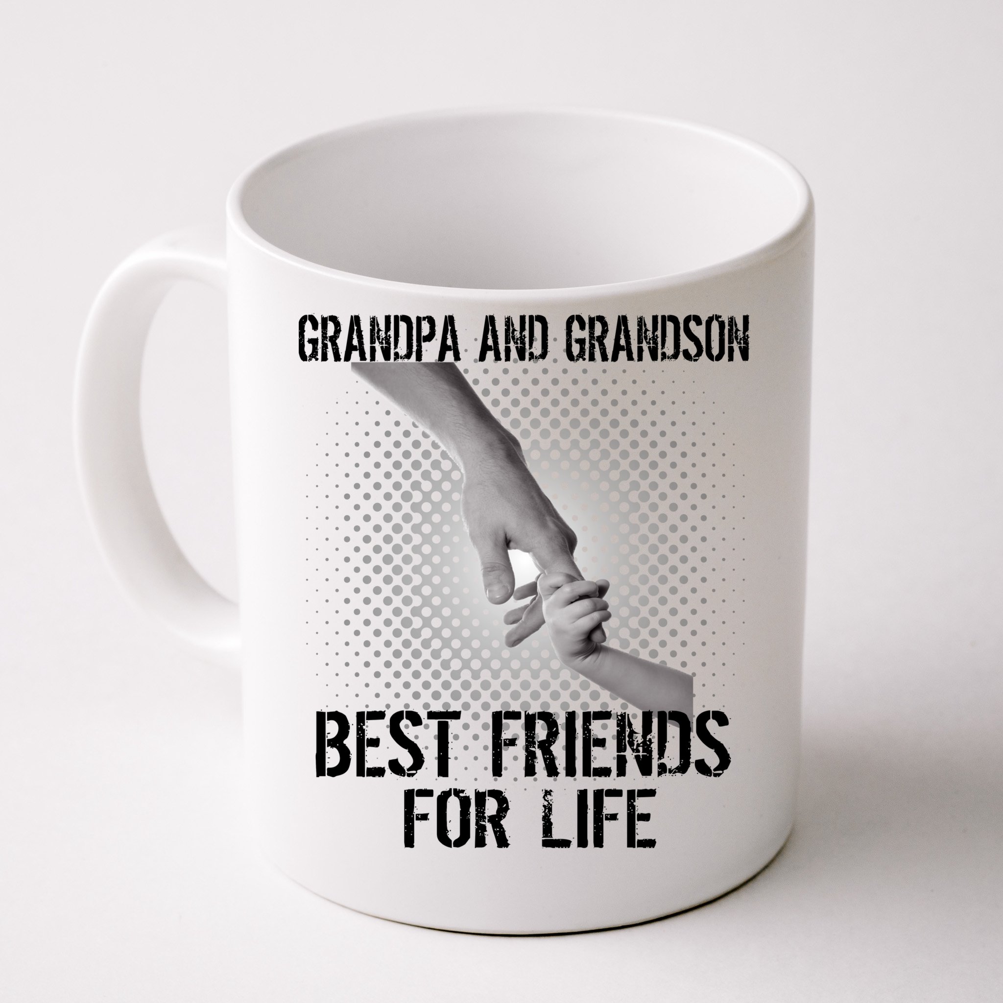 Grandpa Gifts Grandpa Thanks for Showing Me How Granddaughter Ceramic Coffee Mug 