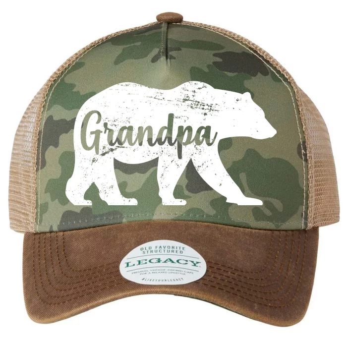 Grandpa Bear Legacy Tie Dye Trucker Hat