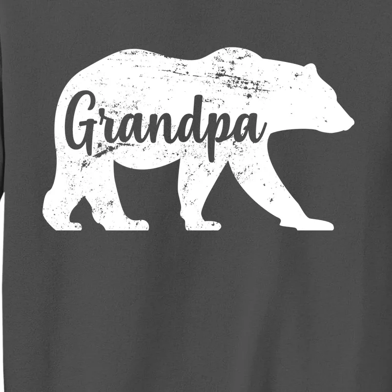 Grandpa Bear Tall Sweatshirt