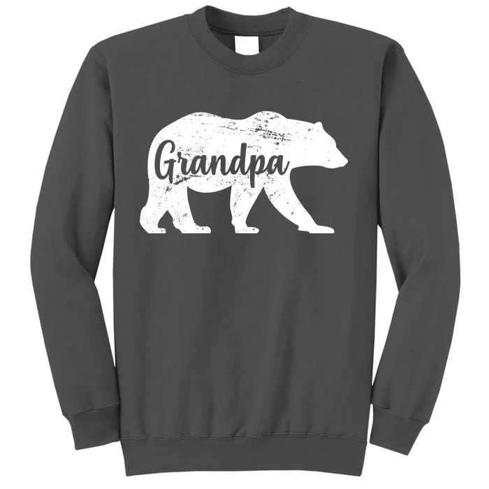 Grandpa Bear Tall Sweatshirt