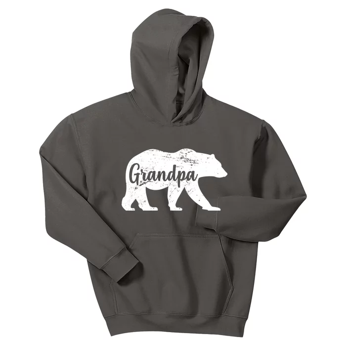 Grandpa Bear Kids Hoodie