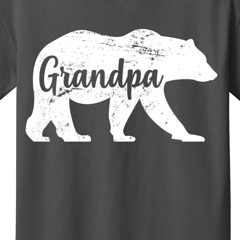 Grandpa Bear Kids T-Shirt