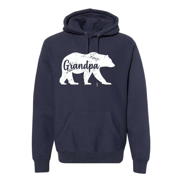 Grandpa Bear Premium Hoodie