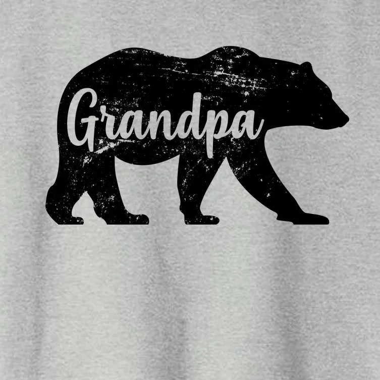 Grandpa Bear Women's Crop Top Tee