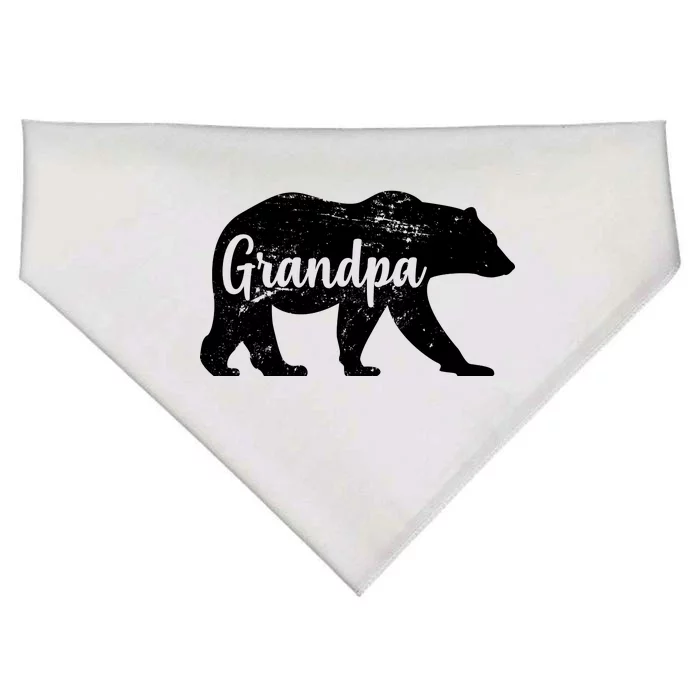 Grandpa Bear USA-Made Doggie Bandana