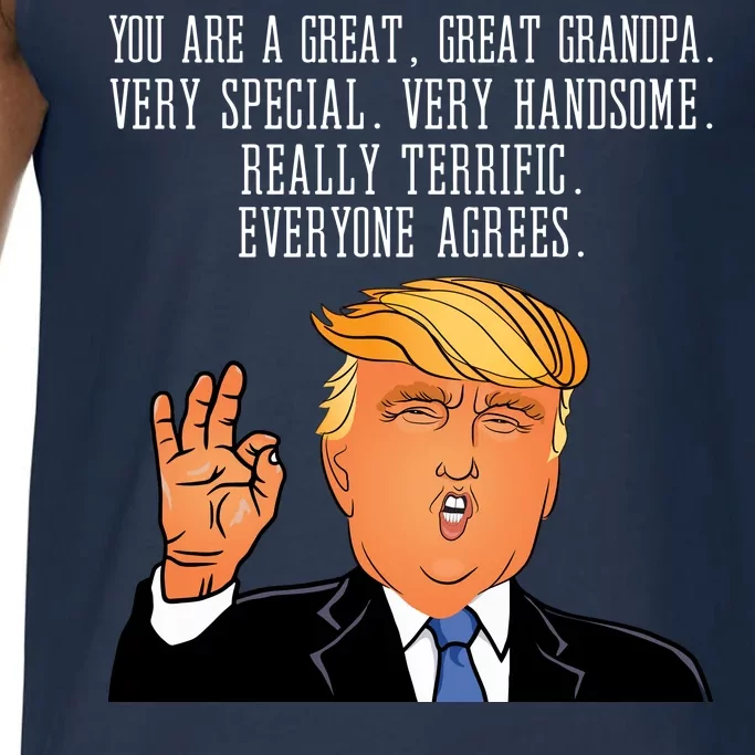 Grandpa Donald Trump Comfort Colors® Tank Top