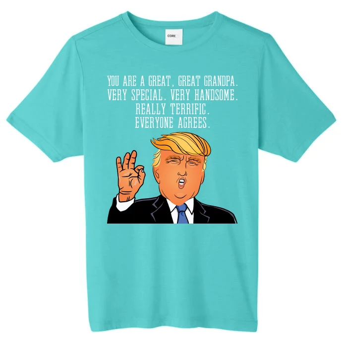 Grandpa Donald Trump ChromaSoft Performance T-Shirt