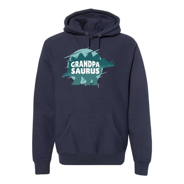 Grandpa Saurus Premium Hoodie