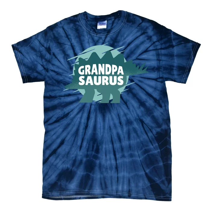 Grandpa Saurus Tie-Dye T-Shirt