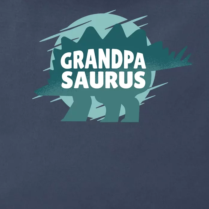 Grandpa Saurus Zip Tote Bag