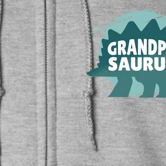 Grandpa Saurus Full Zip Hoodie