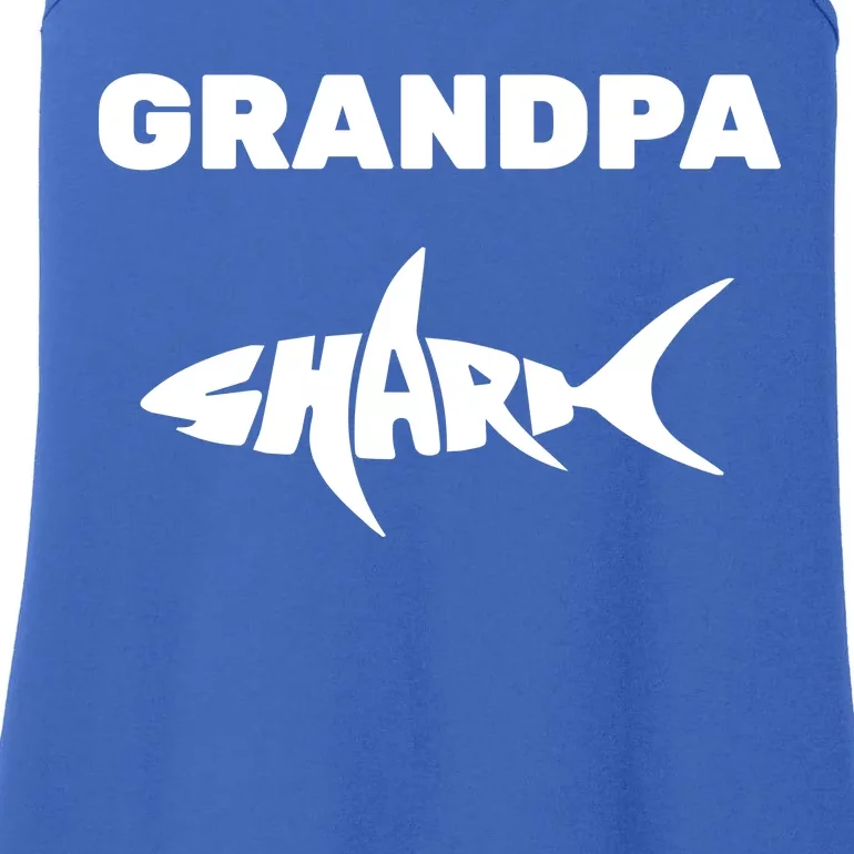 Grandpa Shark Ladies Essential Tank