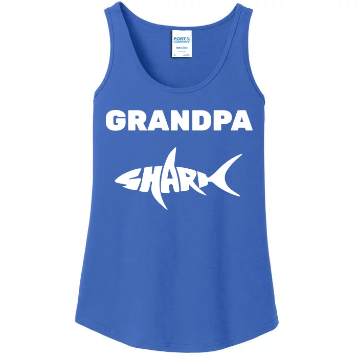 Grandpa Shark Ladies Essential Tank