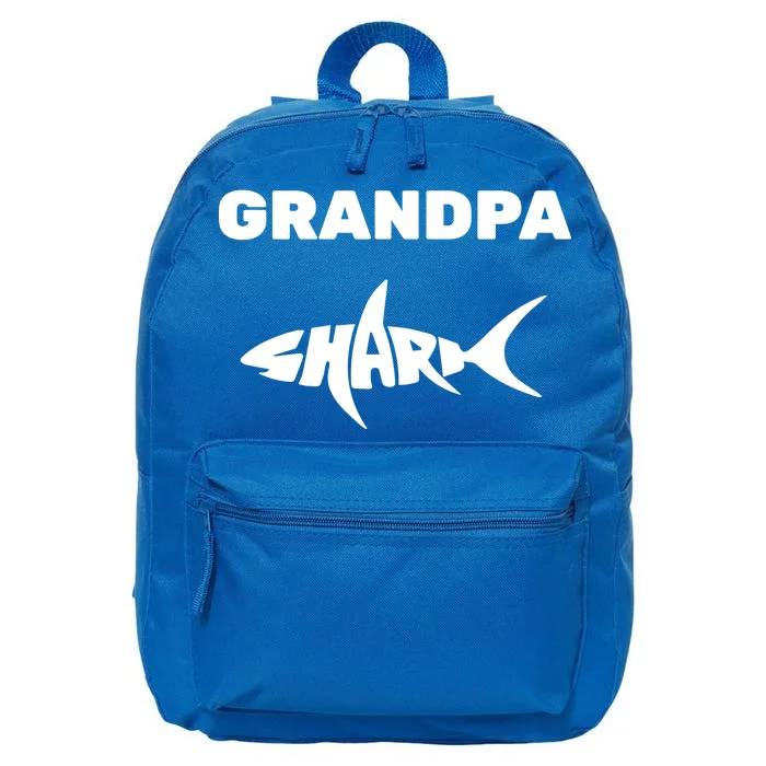 Grandpa Shark 16 in Basic Backpack