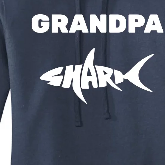 Grandpa Shark Women's Pullover Hoodie