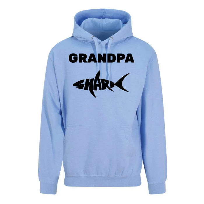 Grandpa Shark Unisex Surf Hoodie