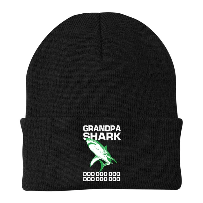 Grandpa Shark Doo Knit Cap Winter Beanie