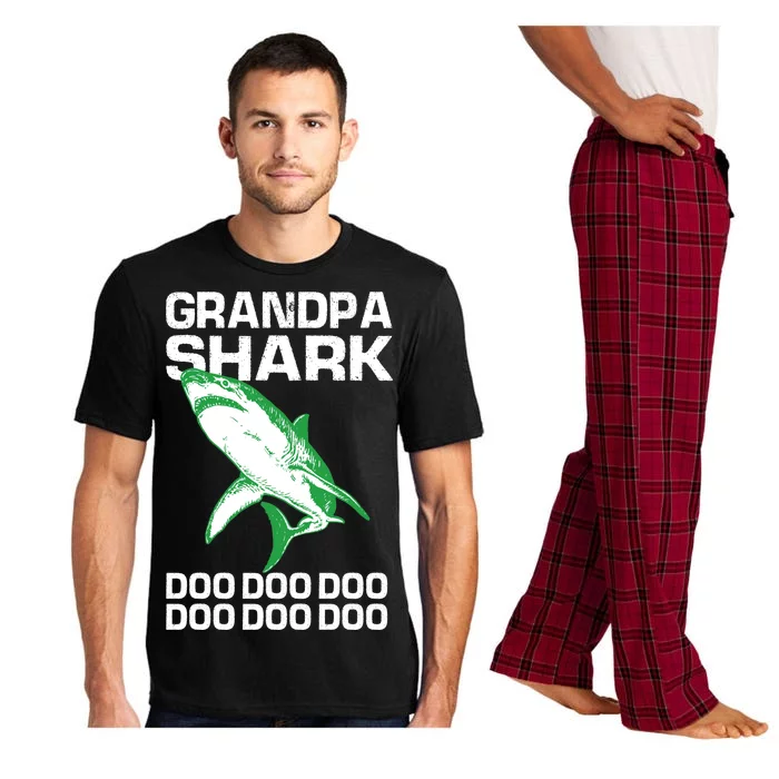 Grandpa Shark Doo Pajama Set