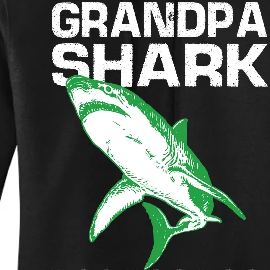 Grandpa Shark Doo Women's Pullover Hoodie